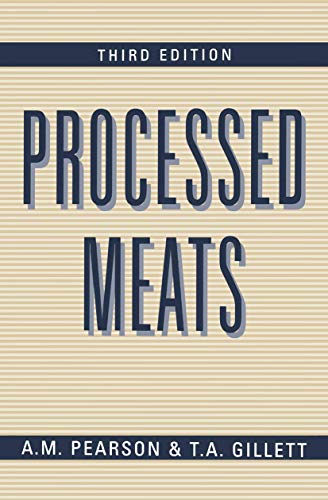 9780412064418: Processed Meats
