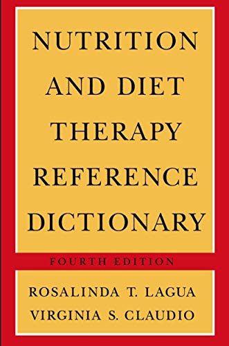 Imagen de archivo de Nutrition and Diet Therapy Reference Dictionary a la venta por Books Puddle