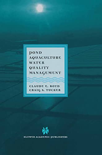 Imagen de archivo de Pond Aquaculture Water Quality Management a la venta por Salish Sea Books