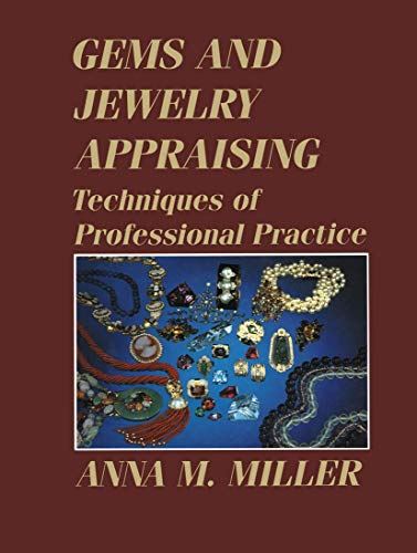 9780412078415: Gems and Jewelry Appraising: Techniques of Professional Practice