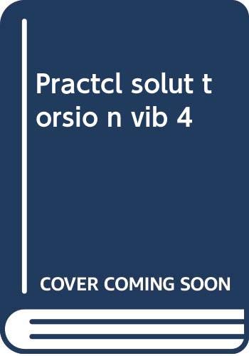 Stock image for Practical Solution of Torsional Vibration Problems, with Examples from Marine, Electrical, Aeronautical and Automobile Engineering Practice, Vol. 4: Devices for Controlling Vibration. Third Edition for sale by Zubal-Books, Since 1961