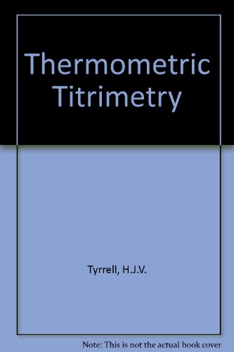 Stock image for Thermometric Titrimetry. for sale by Plurabelle Books Ltd