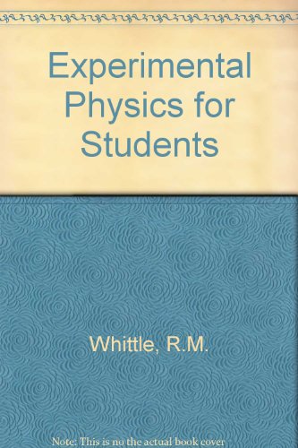 9780412097706: Experimental physics for students