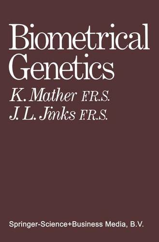 Beispielbild fr Biometrical Genetics: The Study of Continuous Variation zum Verkauf von Anybook.com