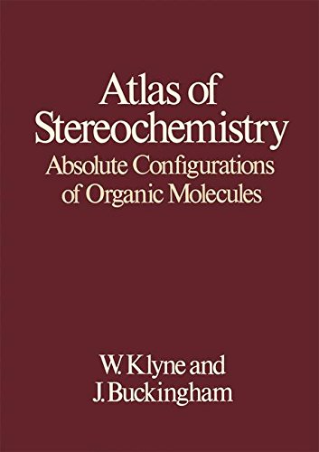 Beispielbild fr Atlas of Stereochemistry. Absolute Configurations of Organic Molecules. zum Verkauf von Plurabelle Books Ltd