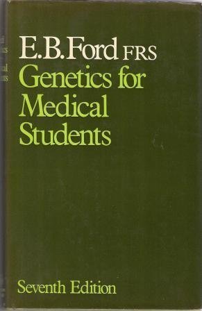 Beispielbild fr Genetics for Medical Students zum Verkauf von Better World Books