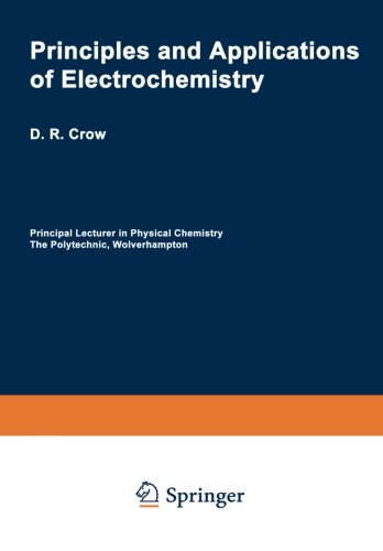 9780412121807: Principles and Applications of Electrochemistry (Chapman and Hall Chemistry Textbook Series)