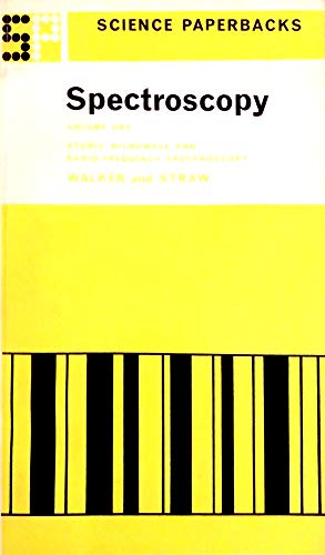 9780412133503: Atomic, Microwave and Radio-frequency Spectroscopy (v. 1)