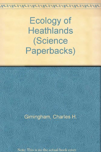 Stock image for Ecology of Heathlands (Science Paperbacks) for sale by Phatpocket Limited