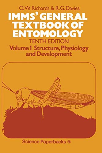 9780412152108: IMMS’ General Textbook of Entomology: Volume I: Structure, Physiology and Development: 001 (Science Paperbacks)