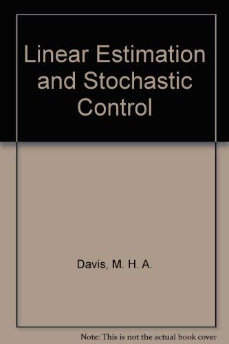 Beispielbild fr Linear Estimation and Stochastic Control zum Verkauf von Cambridge Rare Books