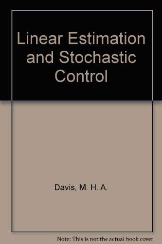 9780412154706: Linear Estimation and Stochastic Control