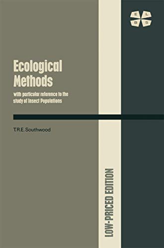 Imagen de archivo de Ecological Methods: With Particular Reference to the Study of Insect Populations (ELBS Low Price Edn) a la venta por Anybook.com