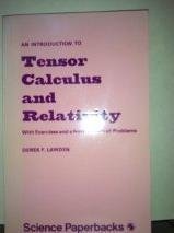 Imagen de archivo de Introduction to Tensor Calculus and Relativity a la venta por Hay-on-Wye Booksellers