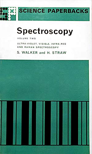 9780412204500: Spectroscopy: Ultra Violet, Visible, Infra-Red and Raman Spectroscopy - Volume Two