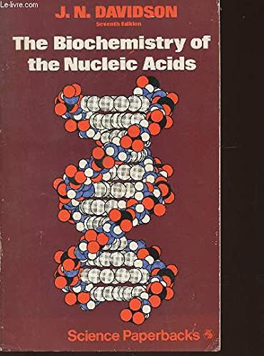Stock image for The biochemistry of the nucleic acids for sale by Cotswold Internet Books