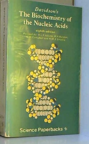9780412213809: Biochemistry of the Nucleic Acids