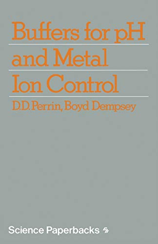 9780412218903: Buffers for PH and Metal Ion Control (Science Paperbacks)