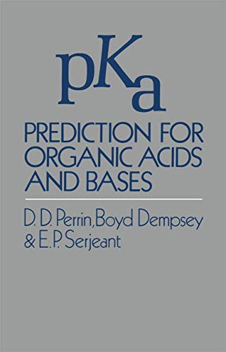 9780412221903: pKa Prediction for Organic Acids and Bases