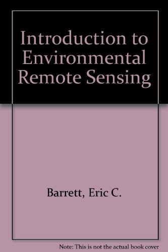 Imagen de archivo de Introduction to Environmental Remote Sensing a la venta por Anybook.com
