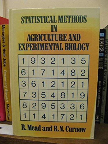 9780412242304: Statistical Methods in Agriculture and Experimental Biology