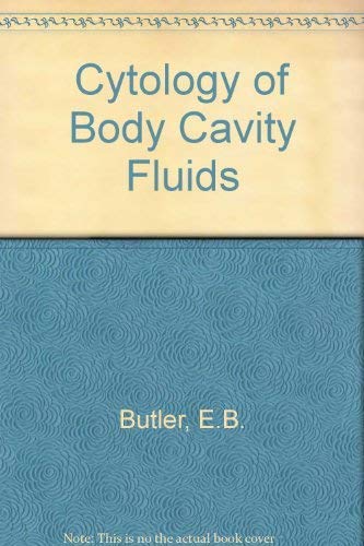 Imagen de archivo de Cytology of Body Cavity Fluids a la venta por medimops