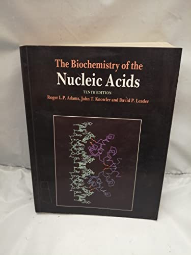Stock image for The Biochemistry of the Nucleic Acids for sale by WorldofBooks