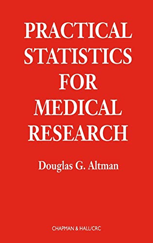 9780412276309: Practical Statistics for Medical Research: 12 (Chapman & Hall/CRC Texts in Statistical Science)
