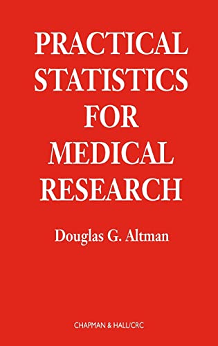 9780412276309: Practical Statistics for Medical Research