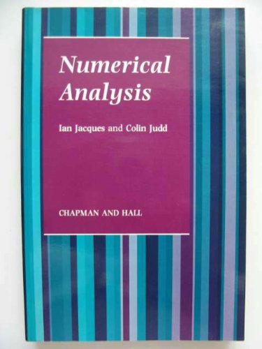 Beispielbild fr Numerical Analysis zum Verkauf von Reuseabook