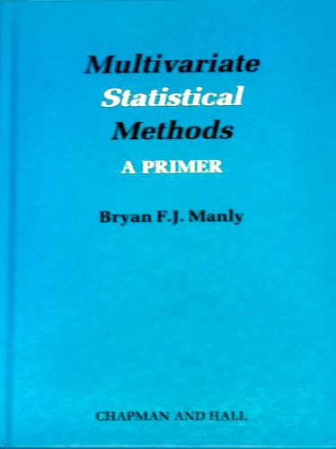 9780412286100: Multivariate Statistical Methods: A Primer