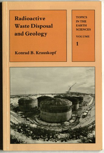 Stock image for Radioactive waste disposal and geology for sale by Cotswold Internet Books