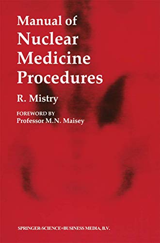 9780412302404: Manual of Nuclear Medicine Procedures