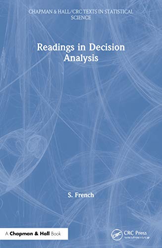 9780412321702: Readings in Decision Analysis: A collection of edited readings, with accompanying notes, taken from publications of the Operational Society of Great Britain.: 10