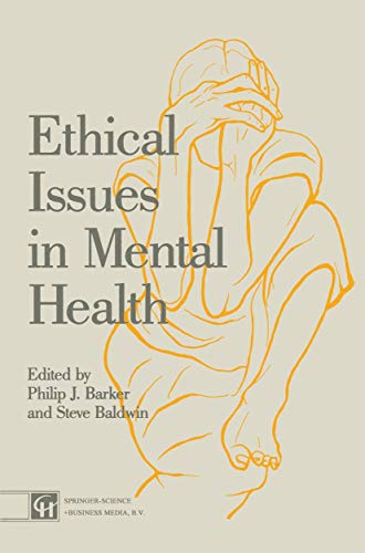 9780412329500: Ethical Issues in Mental Health