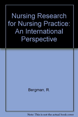 Imagen de archivo de Nursing Research for Nursing Practice: An International Perspective a la venta por Anybook.com