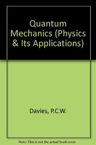 Imagen de archivo de Quantum Mechanics (Physics & Its Applications) a la venta por Wonder Book