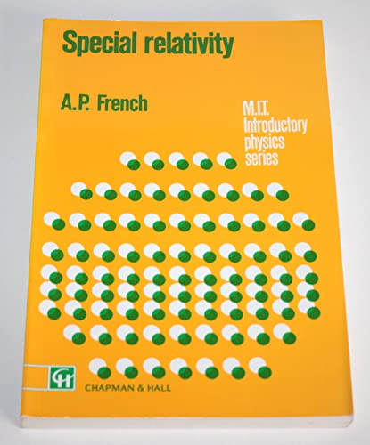 Stock image for Special Relativity (MIT Introductory Physics) for sale by WorldofBooks