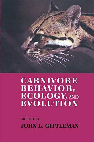 9780412343605: Carnivore behavior, ecology, and evolution (v. 1)