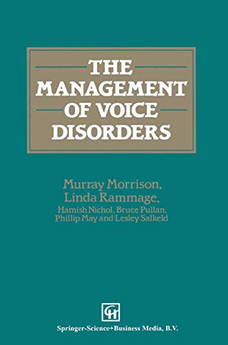 Stock image for Management of Voice Disorders for sale by Better World Books