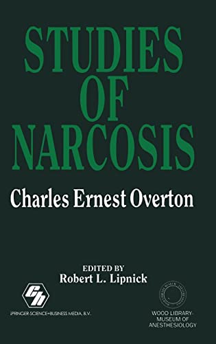 Beispielbild fr STUDIES OF NARCOSIS. zum Verkauf von Any Amount of Books