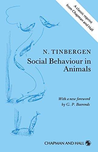9780412369209: Social Behaviour in Animals: With Special Reference to Vertebrates
