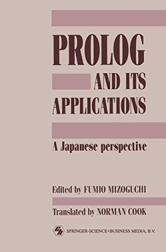 9780412377709: Prolog and its Applications: A Japanese perspective