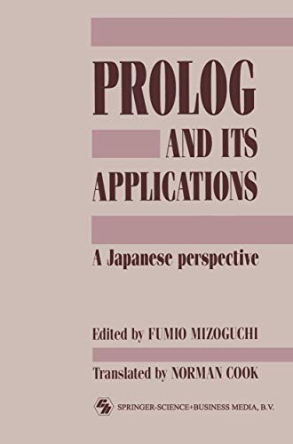 9780412377709: PROLOG and Its Applications: A Japanese Perspective