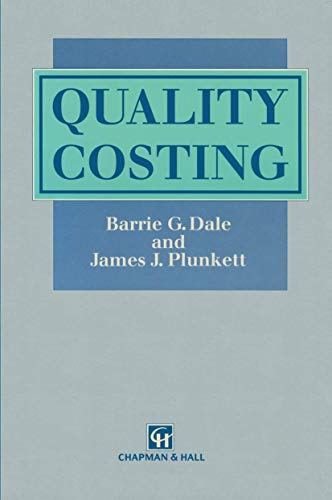 Imagen de archivo de Quality costing a la venta por AwesomeBooks