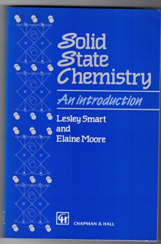 9780412400407: Solid State Chemistry: An Introduction