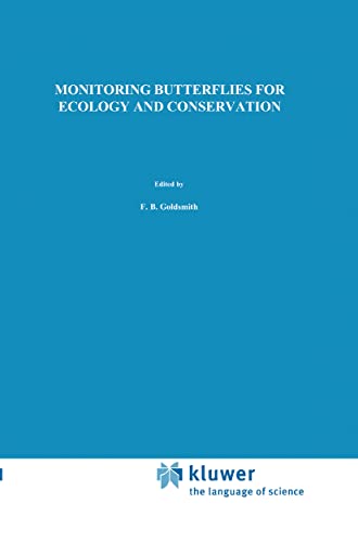 9780412402203: Monitoring Butterflies for Ecology and Conservation: The British Butterfly Monitoring Scheme: 1 (Conservation Biology)