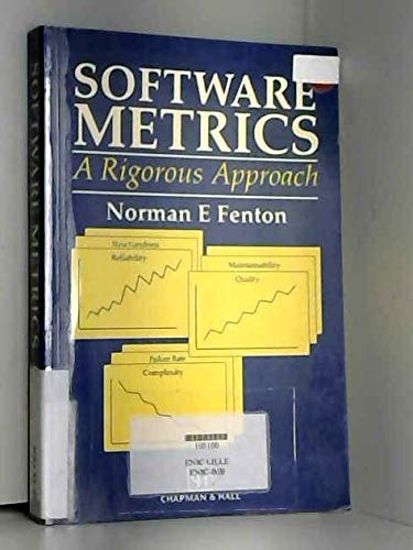 Stock image for Software Metrics: A Rigorous Approach for sale by HPB-Red