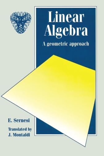 Linear Algebra: A Geometric Approach (Chapman Hall/CRC Mathematics Series)