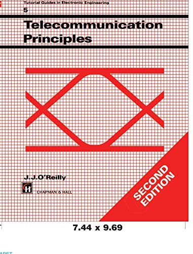 Imagen de archivo de Telecommunications Principles (Tutorial Guides in Electronic Engineering Series) a la venta por AwesomeBooks